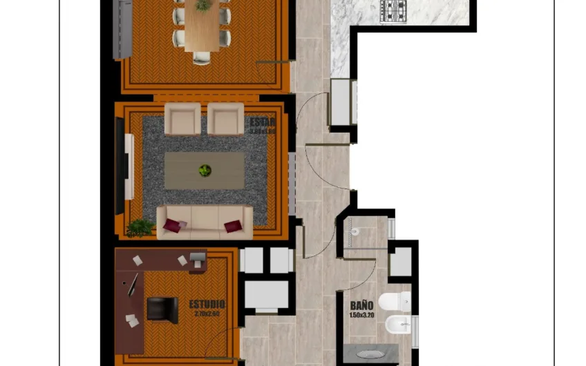 Venta de exclusivo departamento reciclado en Recoleta