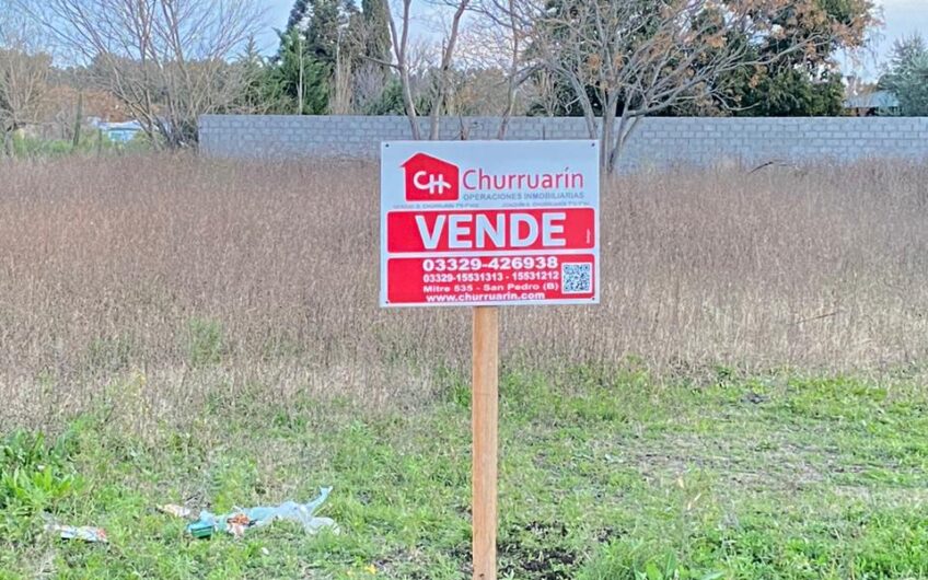 Lote en venta en Gob. Castro – 600 m² con servicios