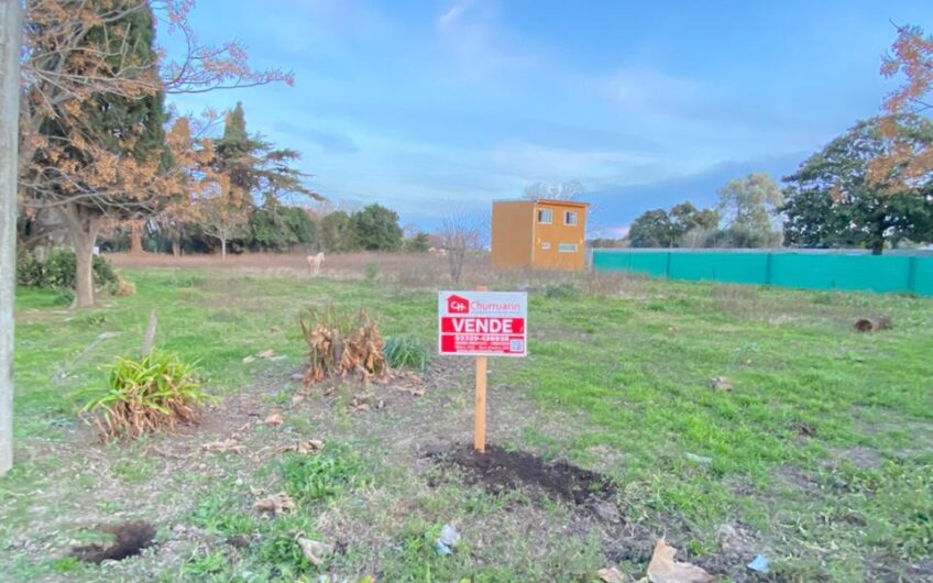 Lote en esquina en Gob. Castro – 750 m² con servicios