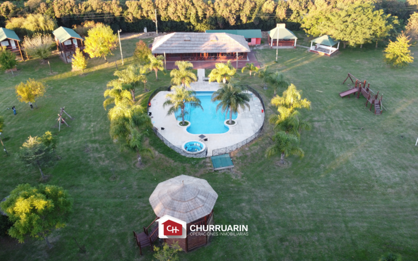 Complejo Turístico en Venta- Cabañas, Quincho y Piscina